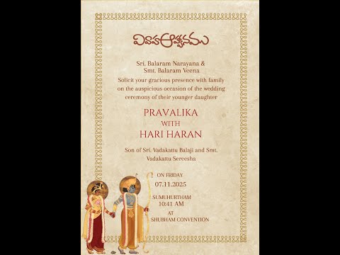 Pravalika With Hari Haran