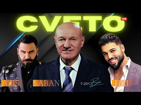 Azis, Fiki & Saban Saulic - CVETO LIVE (COVER) 2024