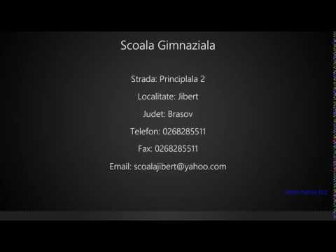 Scoala Gimnaziala Jibert