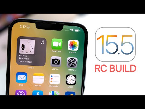 iOS 15.5 RC Released - What's New?
