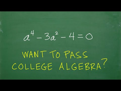 WANT to do Better Than Just Pass College Algebra? Absolutely, better understand this…