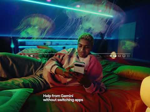 Google Gemini x Android — still