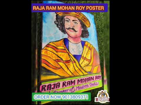 RAJA RAM MOHAN ROY  POSTER