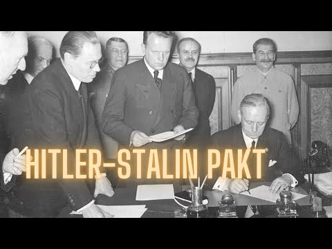 Der Hitler-Stalin / Molotow-Ribbentrop Pakt schnell erklärt!