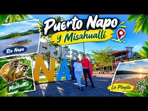 😍🌿Puerto Napo y la Playa de Misahuallí que Nadie te Muestra 🏖️🌿 | Ecuador