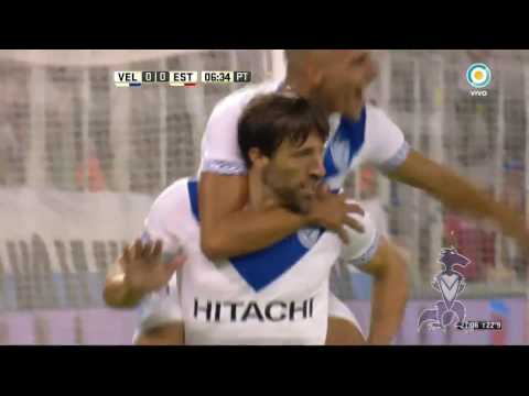 GOL (1) | Velez 3 Vs Estudiantes 2 | Torneo 2016/17 | Fecha 15 | PAVONE
