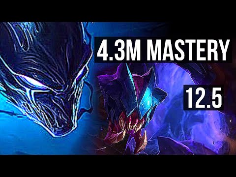 NOCTURNE vs REK'SAI (JNG) | 4.3M mastery, 10/2/14, 1600+ games, Legendary | EUW Master | 12.5