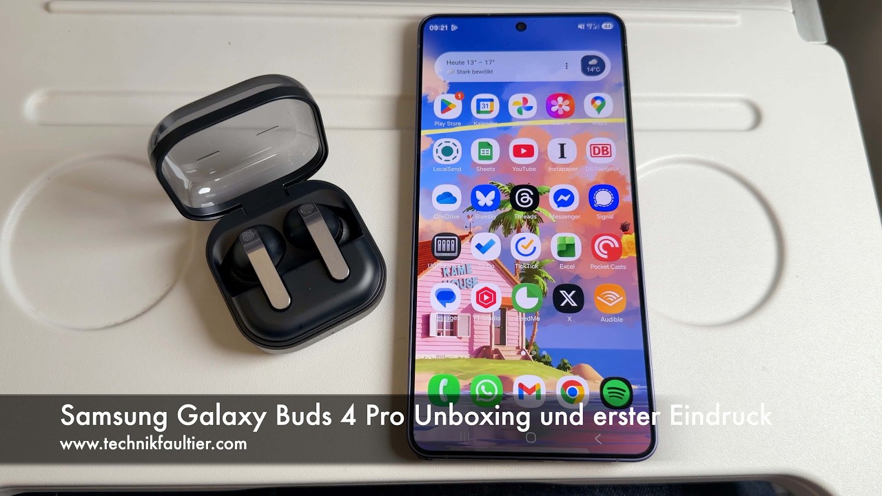 Samsung Galaxy Buds 4 Pro Unboxing und erster Eindruck