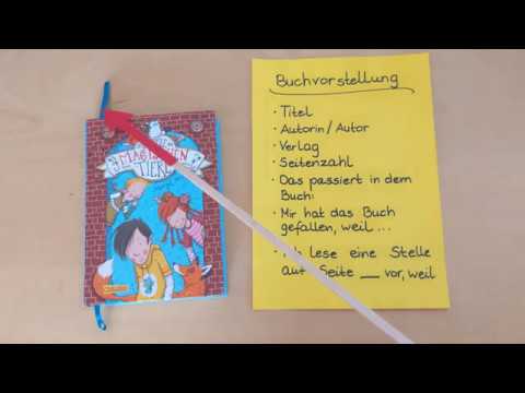 Wie mache ich eine Buchvorstellung? - Rikes Schulkiste