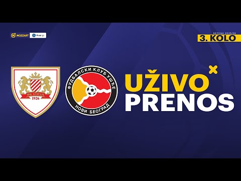 Borac 1926 - Ušče Novi Beograd Prva liga Srbije 2025/26 3. Kolo