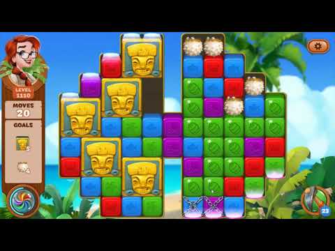 Lost Island Blast Adventure Level 1110 NO BOOSTERS - A S GAMING