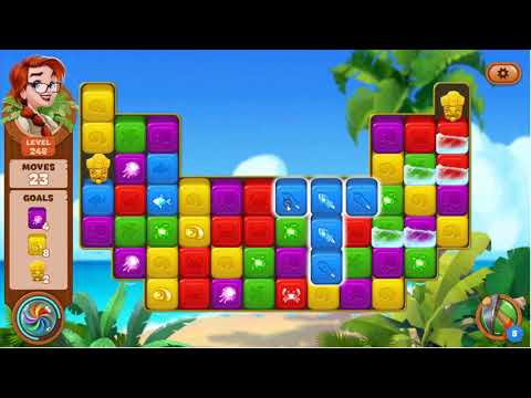 Lost Island Blast Adventure Level 248 - No Boosters