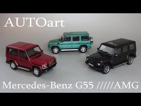 Thumbnail for Mercedes-Benz G55 AMG V8 Kompressor 1:43 Масштабная модель автомобиля AUTOart by Magna Steyr