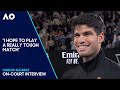 Carlos Alcaraz On-Court Interview | Australian Open 2024 Fourth Round