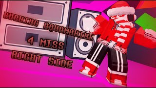 Burning Aquamarine 4 Miss Right Side - Funky Friday