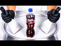 Fanta Banana Chocolate Flavoured Ice Cream Rolls ASMR