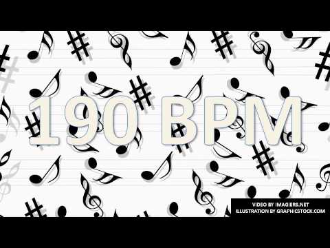 190 BPM Beats Per Minute # Metronome