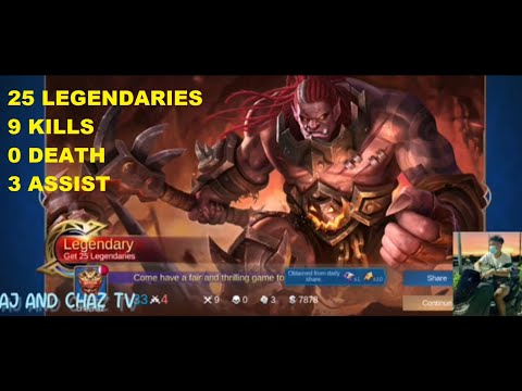 MLBB Balmond - The strongest warrior in the Orc tribe using blood axe #Balmond