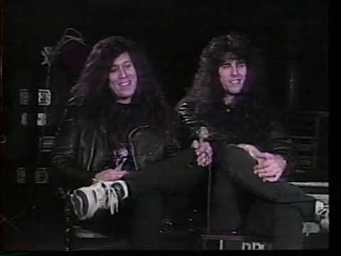 Chuck Billy and Alex Skolnick (Testament) Interviewed on DC Underground (1991)
