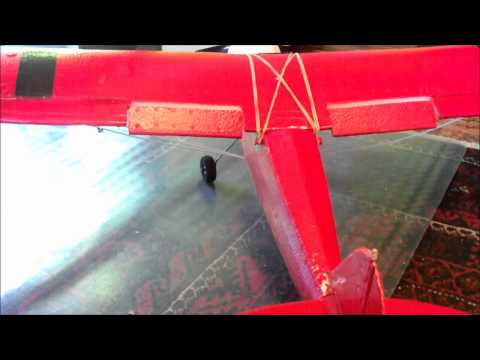 SuperCub with aileron and slow down  Flaps