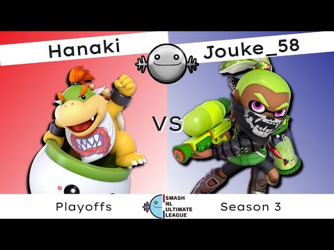 SNUL S3 Playoffs - Hanaki (Bowser Jr.) Vs. Jouke_58 (Inkling) [Promo to Silver]