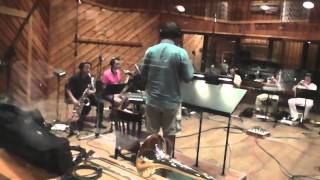 I've Got The World On A String - recording session