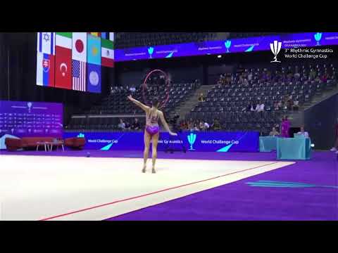 Fanni Pigniczki - hoop AA - World challenge cup Cluj-Napoca 2022