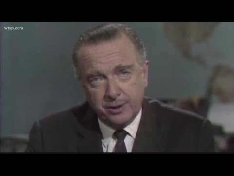 Walter Cronkite gave first op-ed on Vietnam War 51 years ago