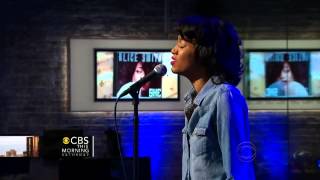 Alice Smith performs on &quot;CBS This Morning: Saturday.&quot;