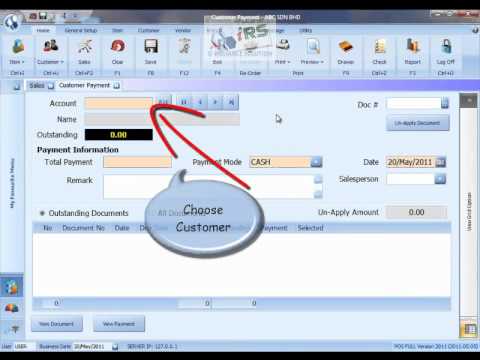 Point of Sales - Invoice & Payment