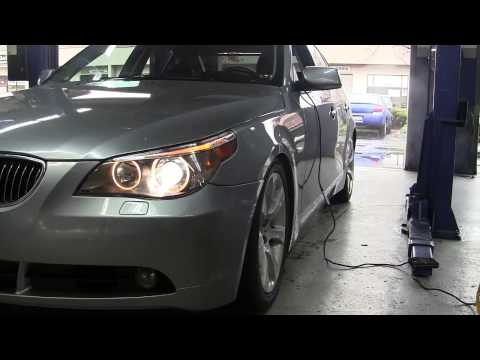 BMW Dynamic Drive , Active front and rear sway bars Demo at  Escondido German Auto
