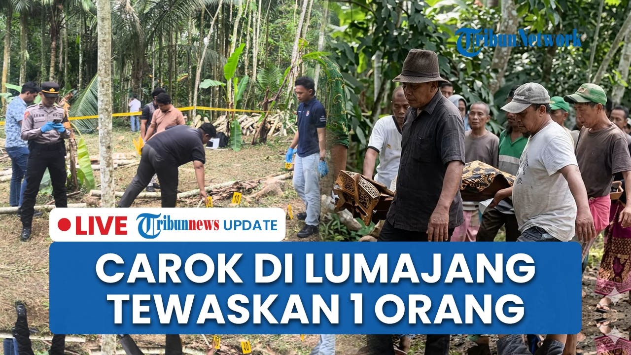 LIVE: Carok Maut 2 Pria di Lumajang, Sempat Senggolan hingga Tantang Duel di Kebun Sengon