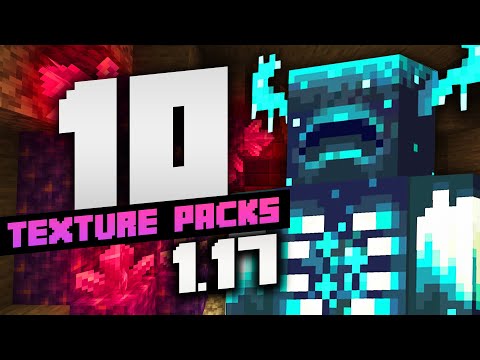 TOP 10 TEXTURE PACKS for Minecraft 1.17
