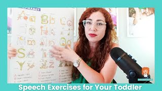 Three Speech Therapy exercises to help your toddler start talking at home.