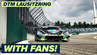 Download lagu Fans return to DTM Lausitzring   NEW turn 1 banking layout mp3