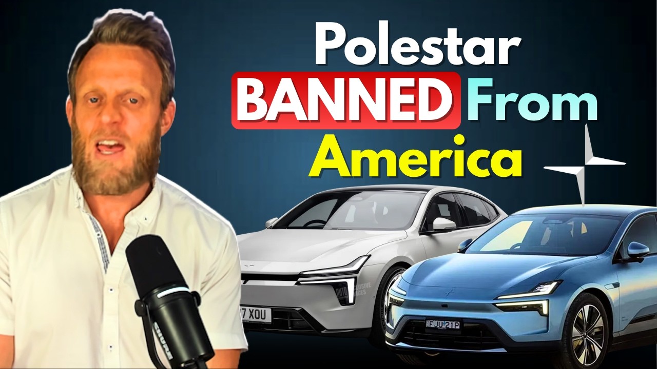Polestar electric car at a dealership