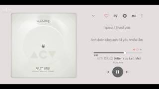 [VIETSUB - ENGSUB] After You Left Me - Acourve