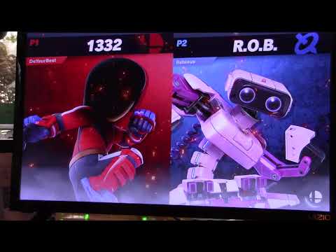 FireThePyro (Mii Brawler) vs. FrogTaco (ROB) - Winners Round 1 - Pub Brawl 27