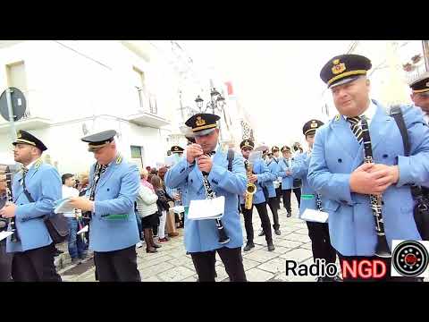 Marcia Caserta banda di Gioia del Colle 30/4/23 Castellana Grotte processione di Gala