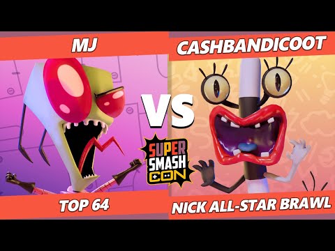 SSC Fall Fest NASB Top 64 - Mj (Zim) Vs. CashBandicoot (Oblina) Nick All-Star Brawl Tournament