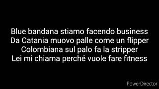 Skinny - blue bandana ( official testo 2020)