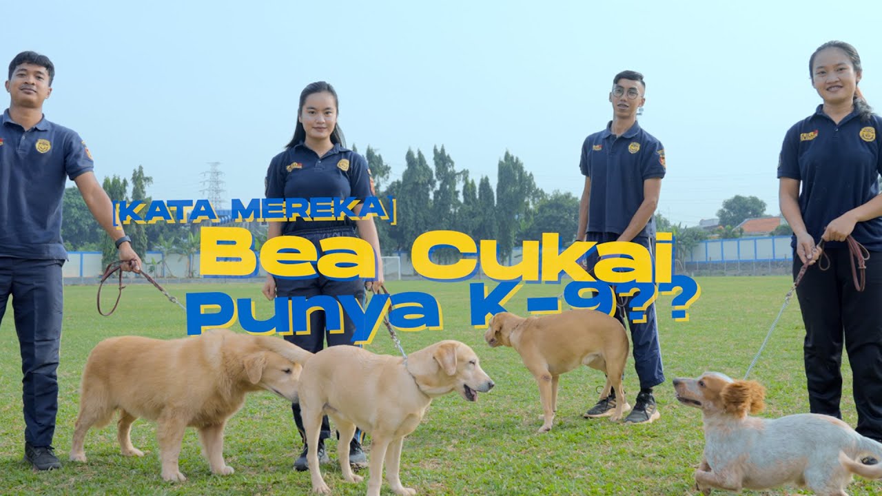 [KATA MEREKA] Kenalan Yuk Sama Unit K-9 Bea Cukai