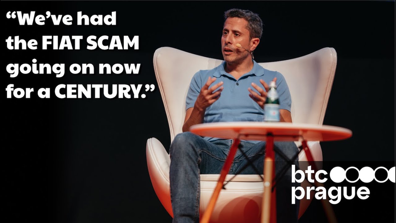 “We’ve had the FIAT SCAM going on now for a CENTURY.” - Saifedean Ammous at #BTCPrague 2023