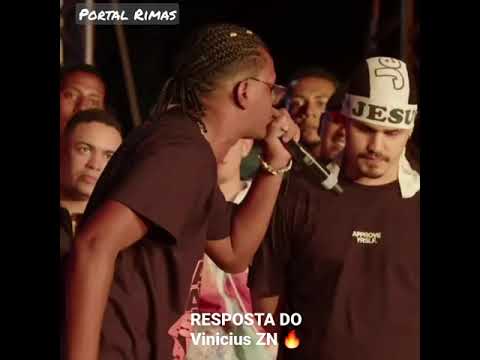 Vinicius ZN vs Alves - Resposta do Vinicius ZN 🔥 #shorts #batalhaderima