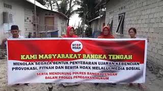 preview picture of video 'Warga Penyak Kab. Bangka Tengah Peduli. Stop Hoax and Hate Speech'