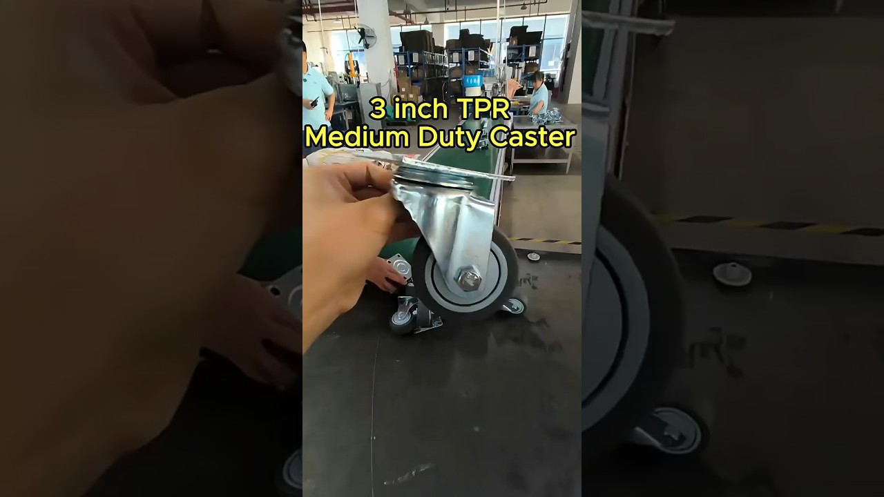 3 inch TPR Medium Duty Caster