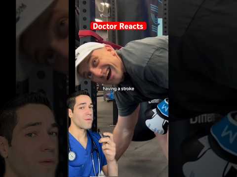 He had a stroke mid workout?!