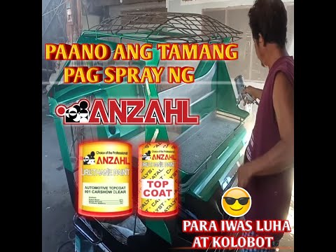 PAANO ANG TAMANG PAG SPRAY NG (ANZAHL) TOP COAT