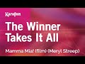 The Winner Takes It All Mamma Mia Film Meryl Streep Karaoke Version KaraFun