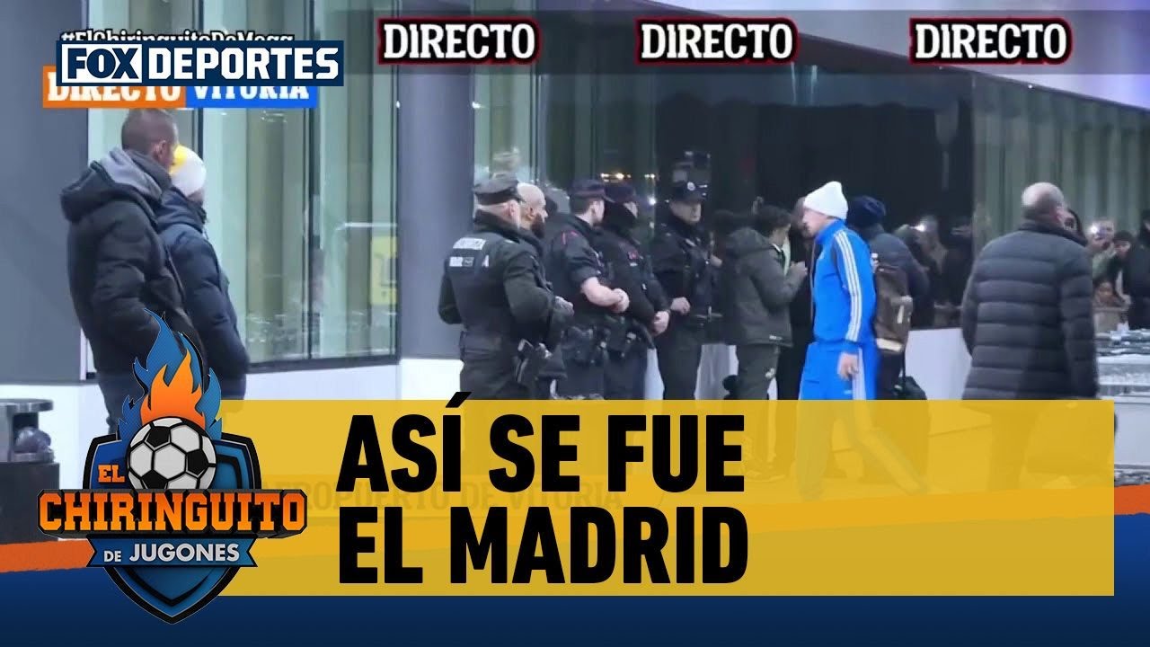 ✈️ ASÍ SE IBA EL REAL MADRID | Los jugadores llegaron al aeropuerto tras el triunfo | El Chiringuito